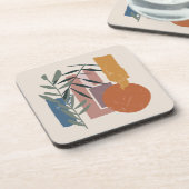 Verweerde vormen en stelen bier onderzetter (Linkerzijde)