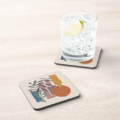 Verweerde vormen en stelen bier onderzetter (Rechterzijde)