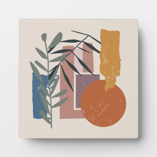 Verweerde vormen en stelen fotoplaat (Voorkant)