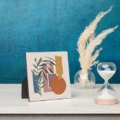 Verweerde vormen en stelen fotoplaat (Insitu)