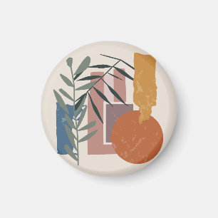 Verweerde vormen en stelen magneet