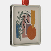 Verweerde vormen en stelen metalen ornament (Rechts)