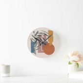 Verweerde vormen en stelen ronde klok (Huis)