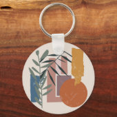 Verweerde vormen en stelen sleutelhanger (Achterkant)