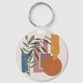 Verweerde vormen en stelen sleutelhanger (Achterkant)