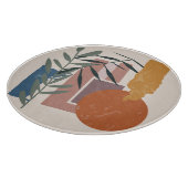 Verweerde vormen en stelen snijplank (Hoek)