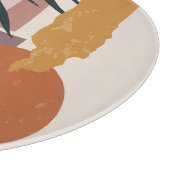 Verweerde vormen en stelen snijplank (Hoek)