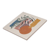 Verweerde vormen en stelen tegeltje (Zijkant)