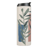 Verweerde vormen en stelen thermosbeker (Gedraaid links)