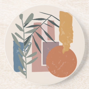 Verweerde vormen en stelen zandsteen onderzetter