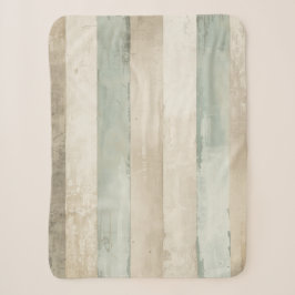Verweerde zachte blauwe bruine witte rustieke stre sherpa deken