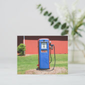  verweesde Esso buitengaats Briefkaart (Staand voorkant)