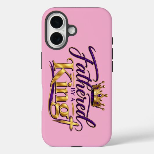 Verwekt door een Koning Case-Mate iPhone Case (Achterkant)