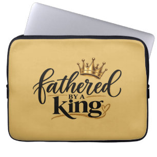 Verwekt door een Koning Laptop Sleeve