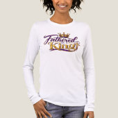 Verwekt door een Koning Tri-Blend Shirt (Voorkant volledig)