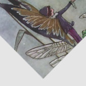 Verwelken door Florence Anderson Tissuepapier (Detail)