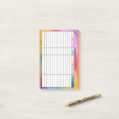 VERWELKOM AAN ONZE VERGADERING POST-IT® NOTES (Op bureau)