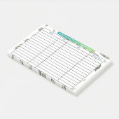 VERWELKOM AAN ONZE VERGADERING POST-IT® NOTES (Schuin)