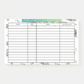 VERWELKOM AAN ONZE VERGADERING POST-IT® NOTES (Voorkant)