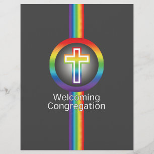 verwelkomend christendom congregatie flyer