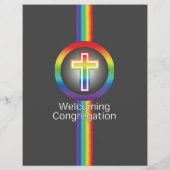 verwelkomend christendom congregatie flyer (Achterkant)