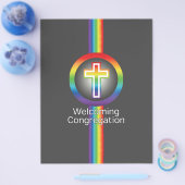 verwelkomend christendom congregatie flyer (Enkel)