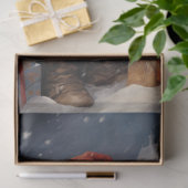  verwelkoming van de Kerstman met cadeaus Tissuepapier (Geschenk)