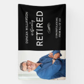 Verwelkomingsbord voor afscheidsparty spandoek (Verticaal)