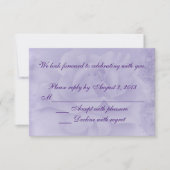 Verwelkte Roos RSVP Kaartje (Voorkant)