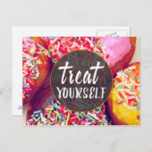 Verwen jezelf briefkaart (Voorkant / Achterkant)