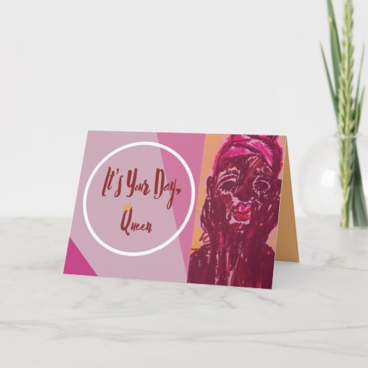 Verwen jezelf kaart (Voorkant)