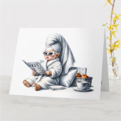 Verwen jezelf kaart (Gele Bloem)