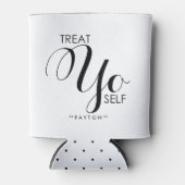 Verwen jezelf | Moderne typografie Koelbox Blikjeskoeler (Voorkant)