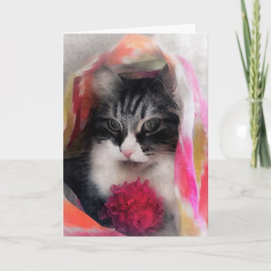 Verwen jezelf Verjaardagswensen Kaart (Voorkant)