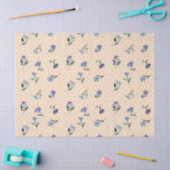 Verwen Pastel Bloesems Cadeaupapier Tissuepapier (Craft)