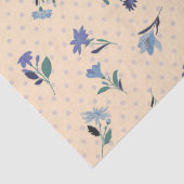 Verwen Pastel Bloesems Cadeaupapier Tissuepapier (Detail)