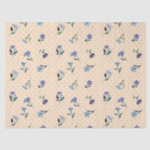 Verwen Pastel Bloesems Cadeaupapier