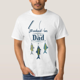Verwend aan de Beste Papa | Gepersonaliseerde Viss T-shirt