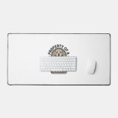 Verwende Amerikaanse Bully Vintage Gravure Ontwerp Bureaumat (Keyboard & Muis)
