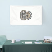 Verwende Amerikaanse Bully Vintage Gravure Ontwerp Spandoek (Beurs)