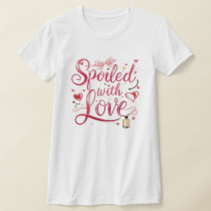 "Verwende met Liefde" Romantische Quote T-shirt