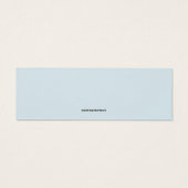 Verwende Paws Pet Grooming Afspraakkaarten Mini Visitekaartjes (Achterkant)