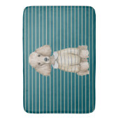 Verwende Poodle-hond Badmat (Voorkant Verticaal)