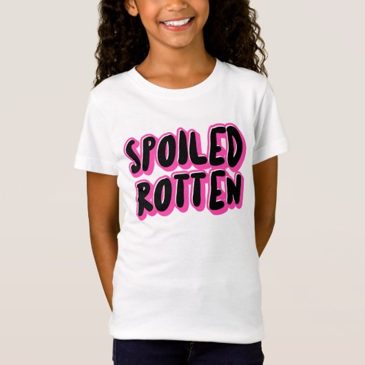 VERWENDE ROTTEN MEISJES DOCHTER T-SHIRTS (Voorkant)
