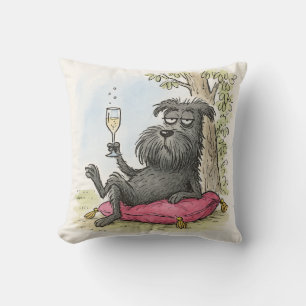 Verwende Speciale Zwarte Schnauzer Worp Kussen