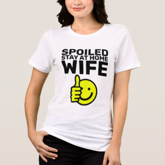 VERWENDE THUISZITTENDE HUISVROUW T-SHIRT
