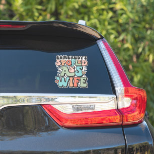 Verwende vrouw vinyl auto decal sticker