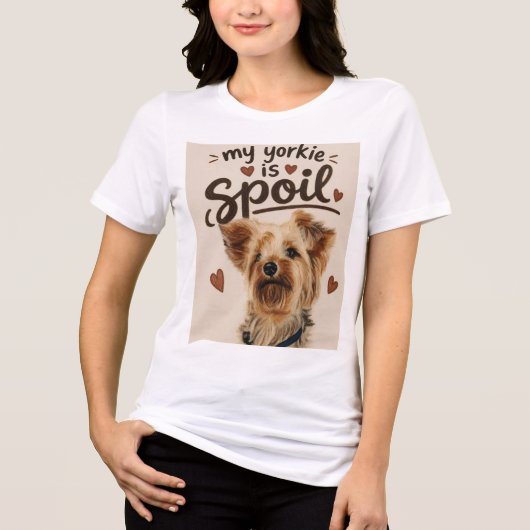 verwende yorkie t-shirt (Voorkant)