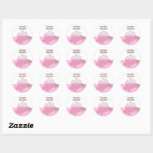 Verwendige cake balls ronde sticker (Vel)