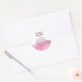 Verwendige cake balls ronde sticker (Envelop)